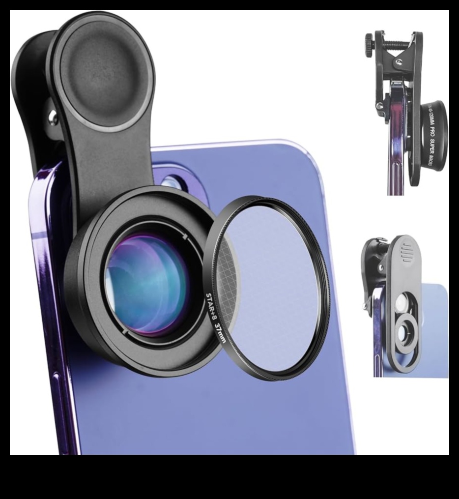 Fotogrāfijas māksla: filtri un objektīvi mobilo tālruņu kamerām