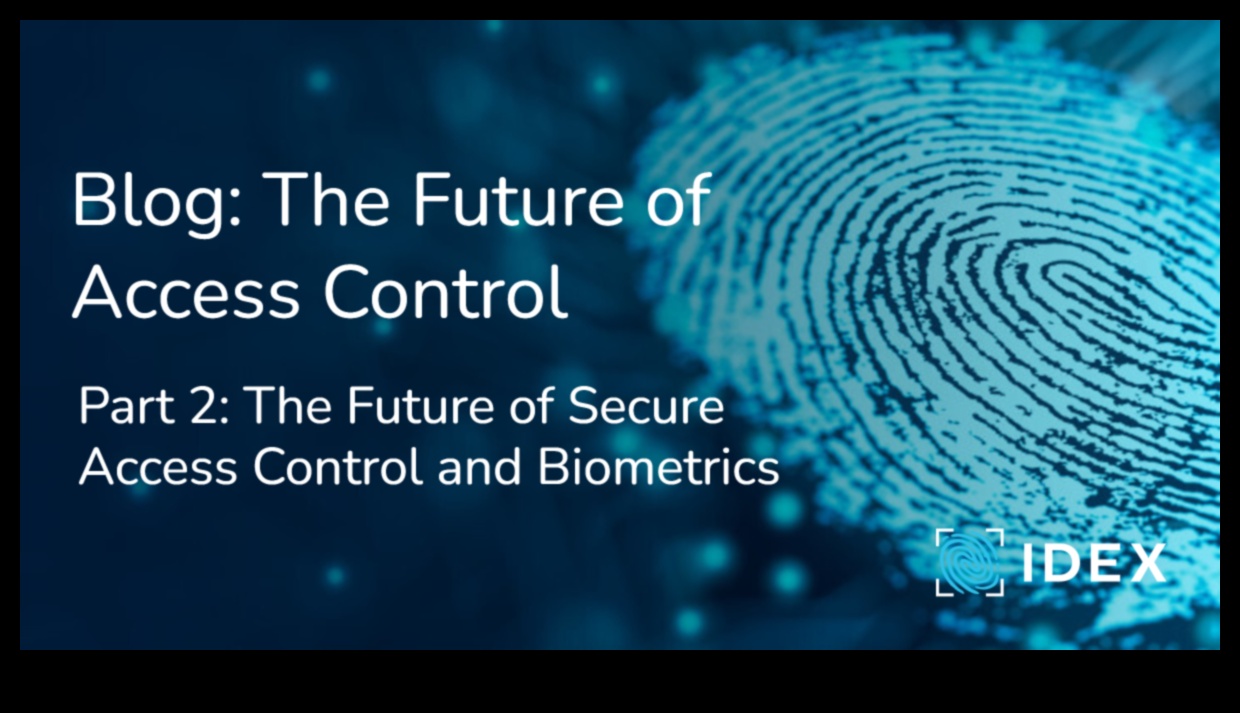 Biometriskā drošība: pirkstu nospiedumu un sejas atpazīšanas piederumi