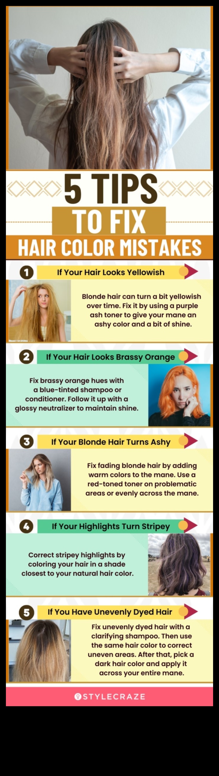 Matu krāsas katastrofas: padomi, kā atgūties no DIY neveiksmēm