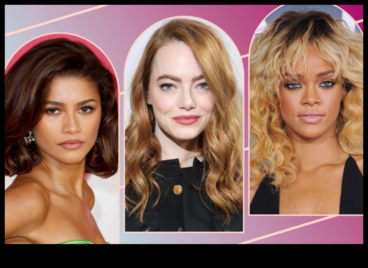 Spektrs līdz pleciem: dažādas vidēja izmēra frizūru idejas