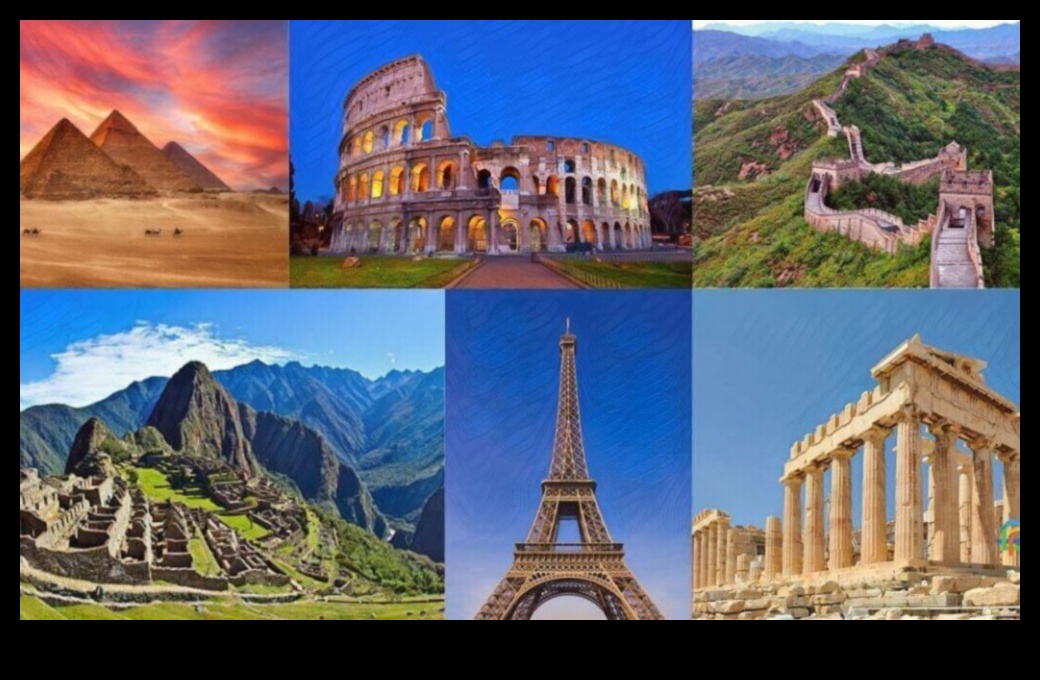 Mantotas ainavas: vēsturisku brīnumu panorāmas izpēte