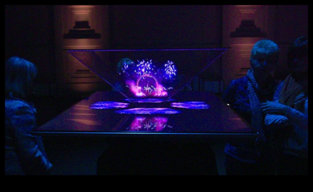 Televīzijas nākotne: hologrāfiskā displeja tehnoloģijas izpēte